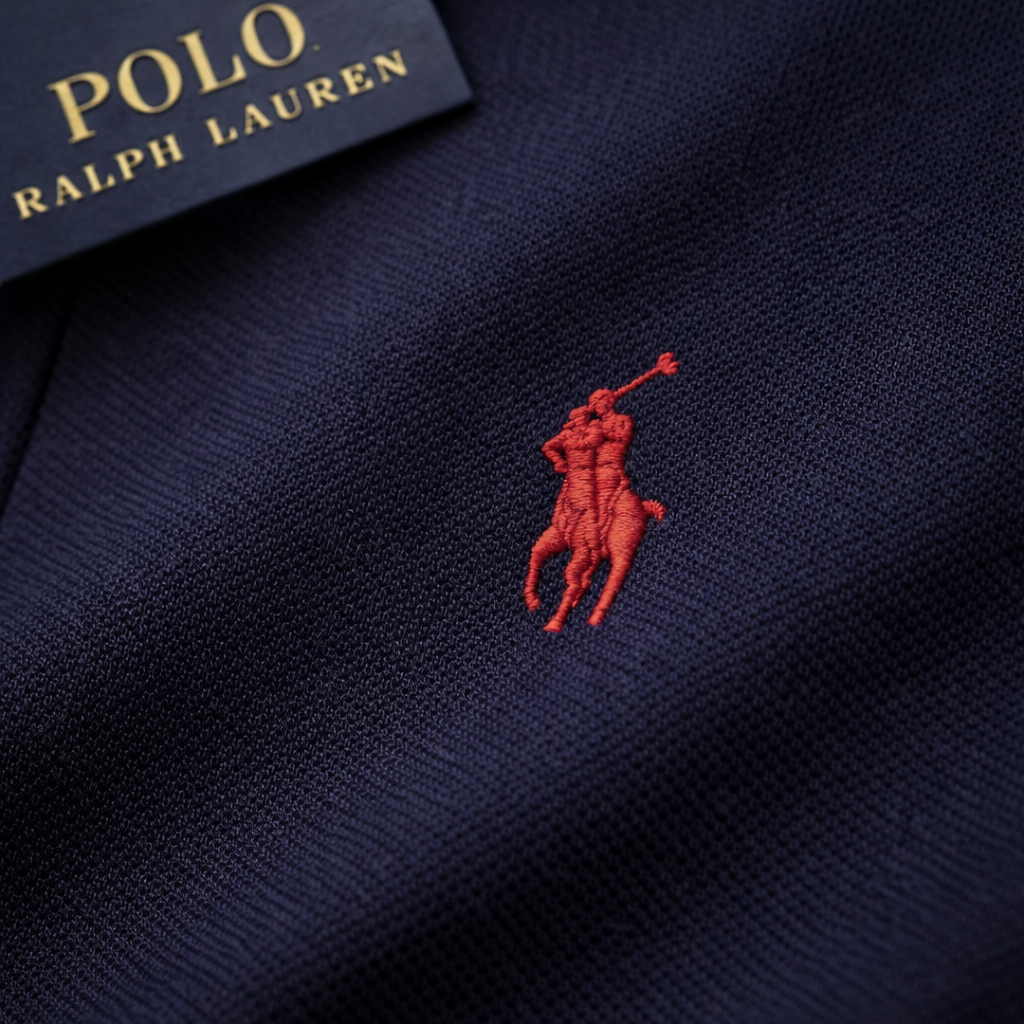 Polo Ralphauren Yakalı T-Shirt - Lacivert