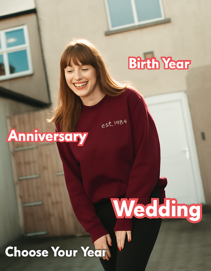 Year - Kişiye Özel Tasarım Sweatshirt