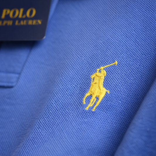 Polo Ralphauren Yakalı T-Shirt - Mavi