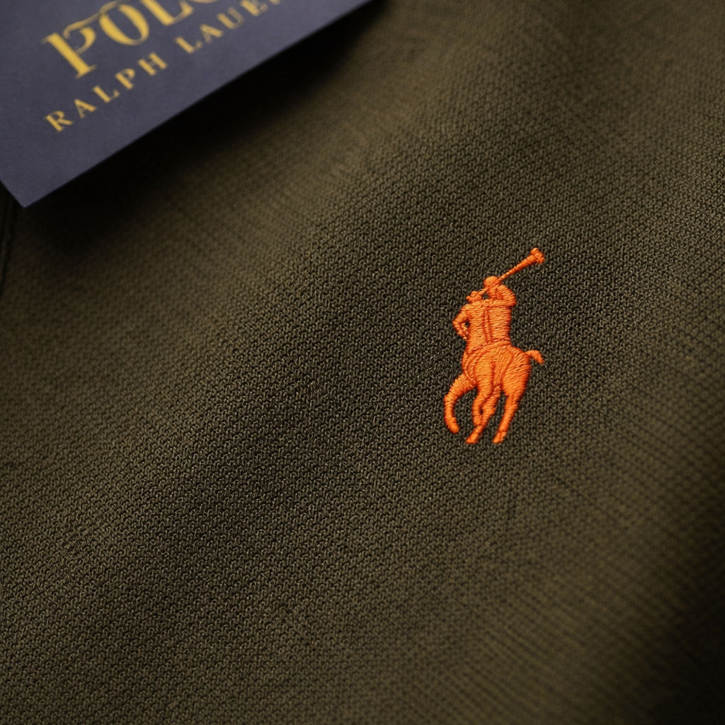 Polo Ralphauren Yakalı T-Shirt - Yeşil