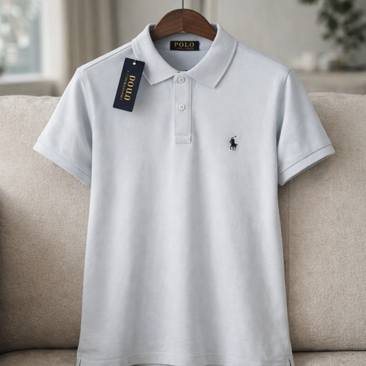 Polo Ralphauren Yakalı T-Shirt - Mavi