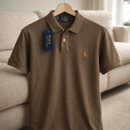 Polo Ralphauren Yakalı T-Shirt - Haki