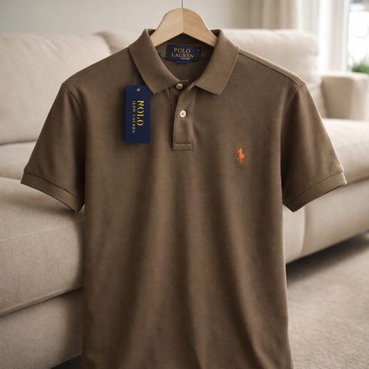 Polo Ralphauren Yakalı T-Shirt - Haki