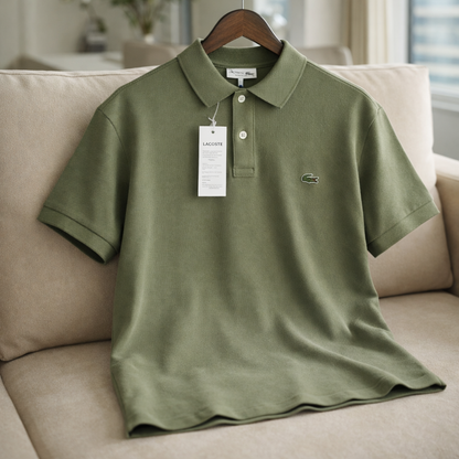 Lacoste Yakalı T-Shirt - Mint Yeşili