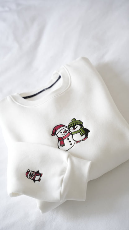 Snowman - Oversize Premium Sweatshirt